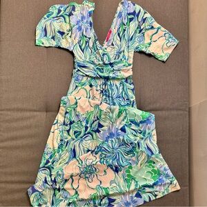 Lilly Pulitzer short sleeved maxi